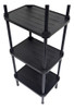 Estante Modular Plástico Multiuso Montável 4 Prateleira 52kg 3