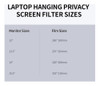Filtro De Tela De Privacidade Suspenso, Protetor De Tela Ant 6