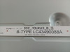 Seis Tiras De Leds LG 43uk6200psa 3