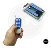 Receptor Inalambrico 2 Controles Remoto 12 Canales 433 1000m 1