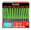 Scotch Tijeras Para Niños Puntiagudas De 5 Pulgadas De Tact 5