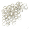 3x Pieza 200pcs 8mm Carne De Aço Chaveiros Duplos Aro 1
