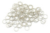 3x Pieza 200pcs 8mm Carne De Aço Chaveiros Duplos Aro 5