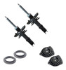 Kit X2  Amortiguador Cazoleta Crapodina Renault Fluence 0