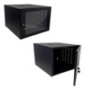 Mini Rack De Parede 8us Por 570mm Lateral Fixa Preto 0