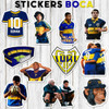 Stickers Boca Juniors 20 Unidades 4x4cm Pvc Plastificados 2 Stickers Boca Juniors 20 Unidades 4x4cm Pvc Plastificados 2