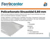 Policarbonato Sinusoidal 0,80 Mm Transparente 6 X 1,10 Mts 1