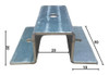 Fijación De Aluminio Omega 50x20mm 1
