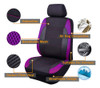 Flying Banner - Fundas Para Asiento De Coche De Fibra De Car 1