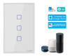 Sonoff Teclado/llave Touch Wifi 3 Canales -electrocom- 4
