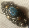 Antiguo Broche Prendedor Plata Oro Florentino  Murano 4.5 Cm 1