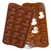 Molde De Silicona Con Chispas De Chocolate Con Forma De Pato 0