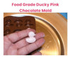 Molde De Silicona Con Chispas De Chocolate Con Forma De Pato 4