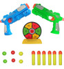 Kit 2 Armas Pistola Lança Dardo Infantil Com Alvo 15 Peças 0