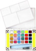 Acuarelas Pastillas Sakura Koi Metal Fluo Nacar Estuche X24 1