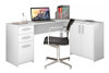 Conjunto Home Office 2 Peças 1 Mesa Em L 3 Portas 1 Wt 5