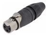 Ficha Xlr Hembra Cable Amphenol Ax3f 0
