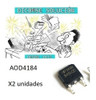 Transistor  Aod4184  X2 Unidades 0