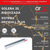 Solera 35 Acero Galvanizado 35 Mm X 260cm Barbieri 1