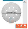Disco De Lixa Velcro Branco 125mm Grão 120 Starfer 100 Un 1
