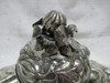 Bandeja/ Dulcera Figuras Mitológicas Aladas Plata Boliviana 5