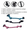 Brinquedo Pet Mordedor De Corda Dental Para Cães 4 Brinquedo Pet Mordedor De Corda Dental Para Cães 4