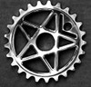 Plato Eighties Pentagram Bmx ¡25t! Linea Alta Gama Polished 5