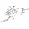 Flotante Tanque Combustible Honda Wave Serie 2 Original Nf 1