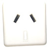 Adaptador Enchufe 3 Patas  Salida 2 Patas Color Blanco 3