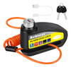 Cerradura De Motocicleta Recargable, 120db Alarma Cerraduras 0