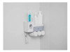 Dispensador Pasta Dental Y Porta Cepillo Con 3 Vasos 4