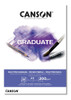 Bloco Canson Graduate Multi Técnica Branco 200g A3 20 Folhas 0