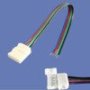 10 Pcs 10mm 4 Cables Conector Con Cable Para Smd Led Luz De 1