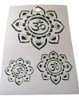 Stencil Mandala Simbolo Namaste 0