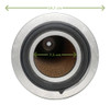 Elemento Filtro Ar Externo Trator Valtra 80061900 Delphi 3