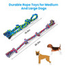 Juegos De Cuerda Para Perros Grandes, 2 Pack Resistente 5