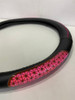 Cubre Volante Zig Zag Rosa 38cm 2