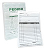 Talão De Pedido Comanda 1/4 2 Vias Un 0