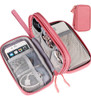 Neceser Impermeable Rosa Para Accesorios Electronicos 0
