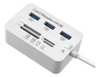 3 Puerto Usb 3.0 Hub Ms Sd M2 Tf Adaptador De Lector De Tarj 5