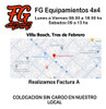 Bolso Grande 130x110x45cm Para Pickup Multicap 4