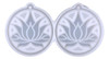 Molde De Silicone Molde De Chaveiro Em Forma De Lótus Com Ch 0