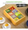 Caja De Té De Bambú, Organizador De Bolsas De Té, 3