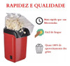 Máquina De Fazer Pipoca Com  1200w Vermelha 3