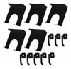 Kit Suportes Para Painel De Ferramentas Com 23 Unidads Preto 3