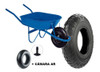 Pneu Para Carriola Carrinho De Mão 3.25-8 +câmara De Ar Novo 2