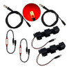 Led Rojo 2 Kits De Iluminacion De Llama Con Control De Efec 0