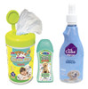 Kit Filhote De Cachorro Completo Talco Banho Seco E Lenço 4