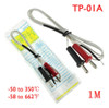 Termopar De Teste De Temperatura De Fio Tipo K Tp-01a Com 10 2