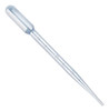 Kit 100 Peças Pipeta Pasteur Plástico Individual Estéril 3ml 0